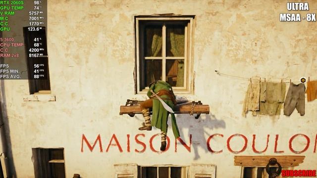 RTX 2060 Super + Ryzen 5 3600 : Assassin's Creed Unity | 2023 смотреть онлайн