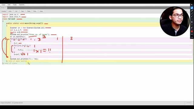 Factorial Series program in Java | How to print series in Java | Number Series program | BlueJCode смотреть онлайн