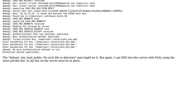 SSH: Permission Denied in Cygwin, works in Putty (2 Solutions!!) смотреть онлайн