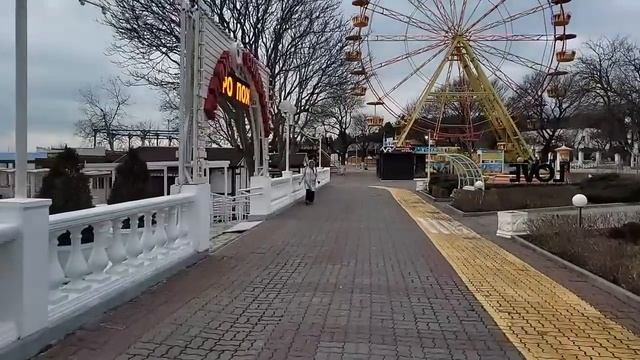 Кабардинка. Любимый курорт в зимнее время. смотреть онлайн
