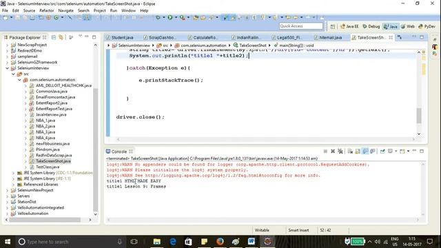 Selenium Interview Question: How to handle frame? смотреть онлайн