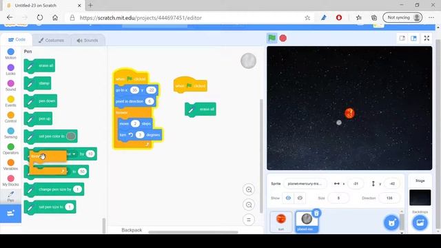 Scratch Solar System - Lesson # 26 смотреть онлайн