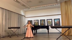 Троницкая Николь - 10 л. Чешская народная песня Я румяней землянички