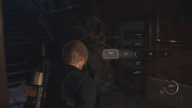 RE4 Remake Прохождение на ХАРДКОРЕ-Глава-14 Грузовой склад-Мусоропереработка(все сининие медальоны5