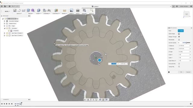 3D Printed PLA Gear after 2 Years? - Spur Gear Tool in Fusion360 смотреть онлайн