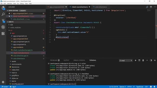 Angular Custom Directives. Form Validation using directives смотреть онлайн