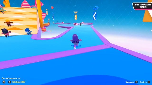 Fall Guys Ultimate Knockout "Начальный Этап Стрим" смотреть онлайн