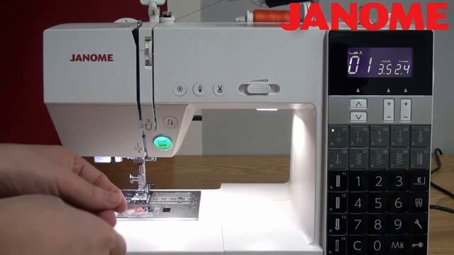 JANOME 미싱 [ DC7100 ] 9. 쌍침 재봉 смотреть онлайн
