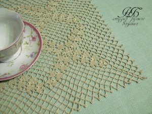 Ажурный квадратный мотив #8.