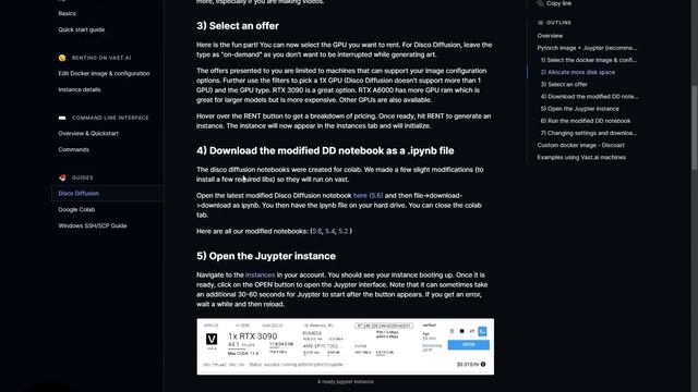 How to rent an on-demand GPU for AI image generation using Vast and Disco Diffusion смотреть онлайн