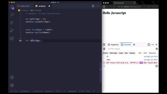 Data Types in Javascript: Javascript for the rest of us #javascript #javascript_tutorial смотреть онлайн