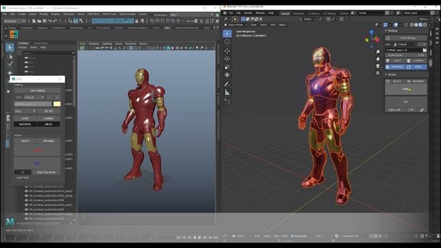 Blender Maya Converter (add-on) update 01 смотреть онлайн