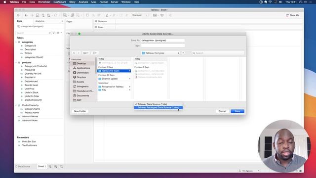 How to create a TDS & TDSX file in Tableau: Saving a data source: Tableau File Types Part 2 смотреть онлайн
