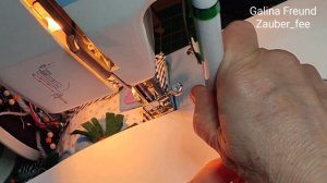 Как пришить косую бейку. Один из  многих способов окантовки косой бейкой