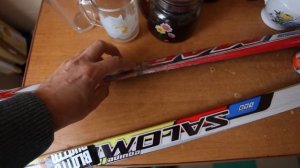 Ремонт сломанных беговых лыж