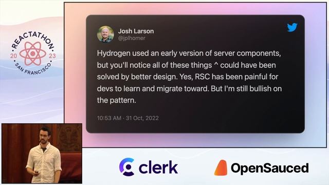 The Costs & Benefits of React Server Components: Jeff Escalante смотреть онлайн