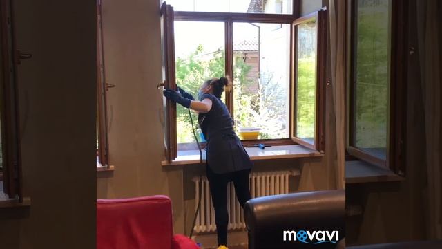 Мытье окон в КП Монтевиль смотреть онлайн