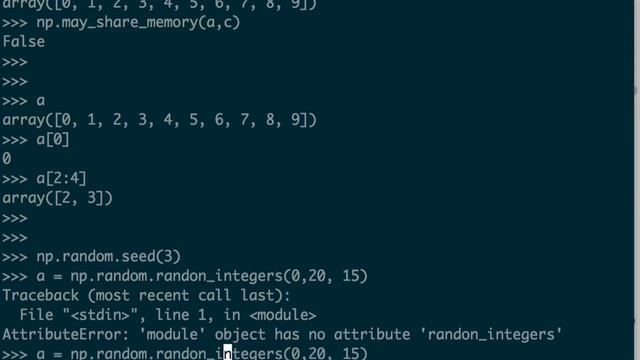 Numpy Arrays #4: Views, Copy e Fancy Indexing смотреть онлайн