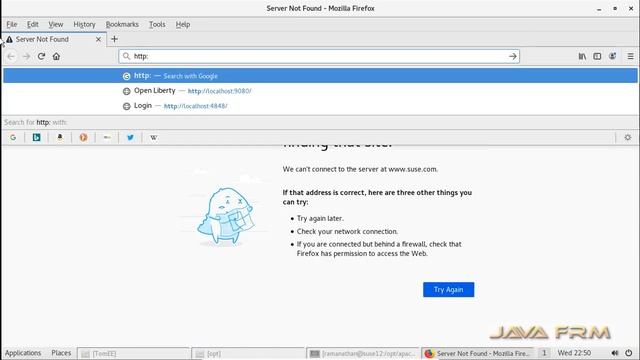 Apache TomEE 1.7.5 Plume Installation on Suse Linux Enterprise Server 12 using Oracle JDK 7 смотреть онлайн