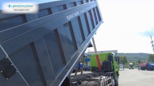 Самый большой самосвал на шасси 8x4 SHACMAN