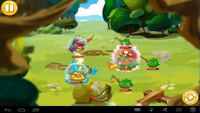 Angry Birds Epic - Отвоёвывание сада - Серия 3 смотреть онлайн