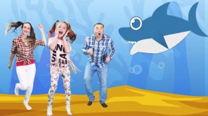 Акуленок - Малыш | детские песни| песенка про акулу | Baby Shark
