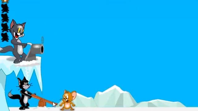 Том и Джерри игры Ice мячу трудно стрелять в игре Джерри смотреть онлайн