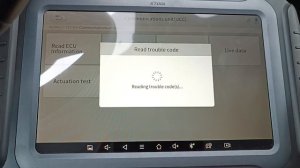 Диагностика и сброс сервисного интервала на Renault Duster 2021 г. с помощью Xtool H6 pro master