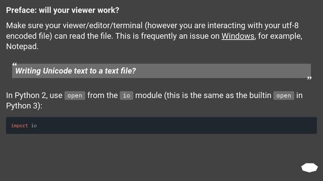 Writing Unicode text to a text file? смотреть онлайн