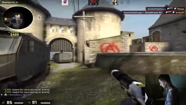 CS:GO - michopanevskiot Clutch 1 v 4:) (stream highlights) смотреть онлайн