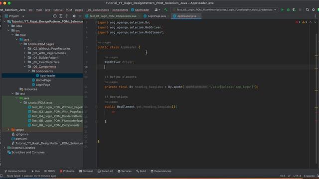 Tutorial | POM | Selenium WebDriver + Java | Part 06 - Handle Components смотреть онлайн