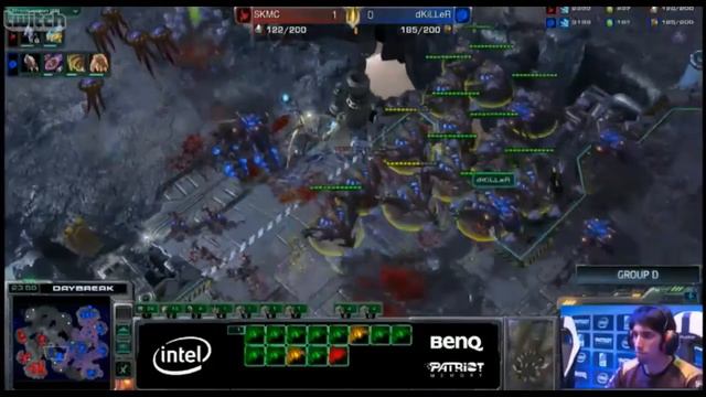 IEM Gamescom Day 3 Group D: MC vs Killer Game 2 - [Starcraft II] смотреть онлайн