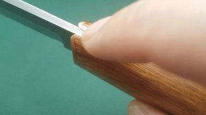 Три секрета изготовление ножа Всадная рукоять ножа Дуб и Падук. Всадной монтаж рукояти все тайны.