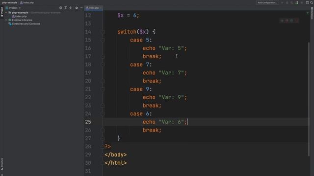 Уроки PHP для начинающих / #7 – Оператор «Switch-case» смотреть онлайн