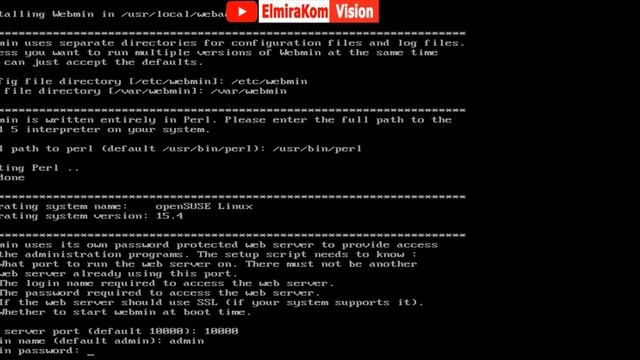 Install Webmin on OpenSuse смотреть онлайн
