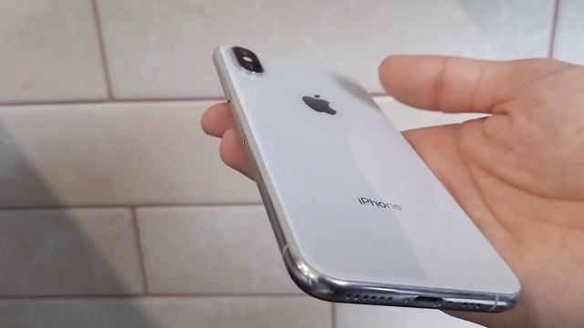 Смартфон Apple iPhone XS 64GB (серебристый) БУ смотреть онлайн