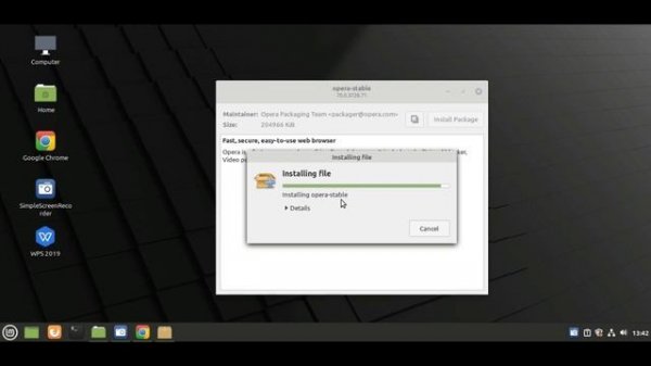 How to Install Opera Browser In Linux Mint 20