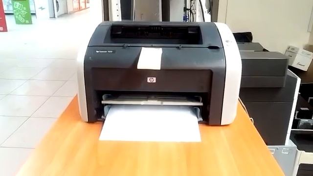 Тест лазерного принтера HP LaserJet 1010 смотреть онлайн