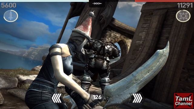 Infinity Blade 3: Let's Play Deathless Mode Act 3 with Spike Wheel Shield! смотреть онлайн