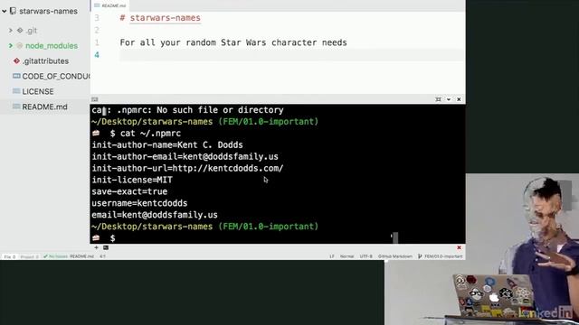04 NPM configuration and npm init смотреть онлайн