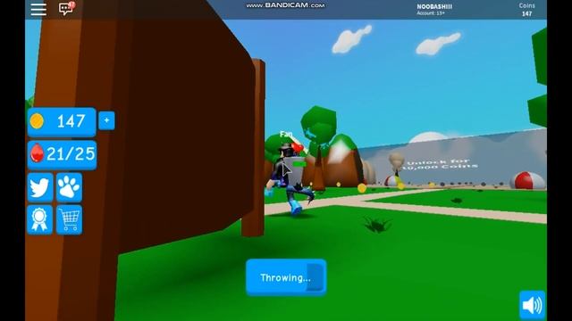 НОВЫЙ СИМУЛЯТОР ВОДЯНОГО ШАРА В РОБЛОКС!!! БРОСАЮ В ИГРОКА БОМБОЧКУ!!! Roblox Simulator смотреть онлайн