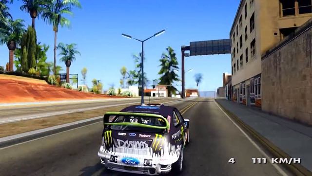 Ford Focus RS WRC - GTA San Andreas _REVIEW смотреть онлайн