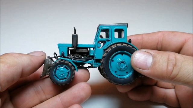 Модели тракторов Т-25 владимирец, Т-40АМ, Т-40А в масштабе 1:43