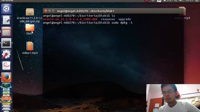 Instalacion de Oracle 11g Express en Ubuntu смотреть онлайн