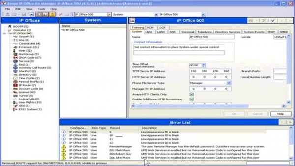 Introduction To System Manager in Avaya IP Office Softphone [Infiniti Telecommunications]