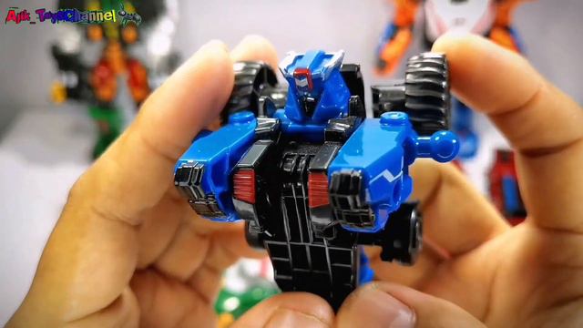 Robot Tobot Toys Mini Champion King Quatran Maximus V Dan Big Beast Mobil Menjadi Robot смотреть онлайн