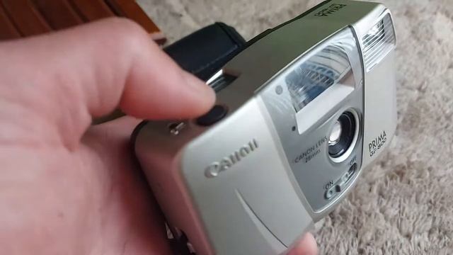 Câmara Fotográfica Canon Prima analógica смотреть онлайн