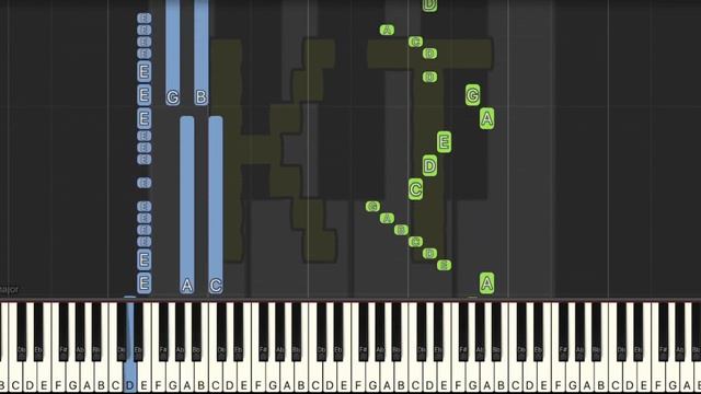 Not A Slacker Anymore [Undertale Last Breath - Phase 1] - Insane Mode [Piano Tutorial] (Synthesia) смотреть онлайн