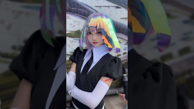 Милая девушка аниме кослпей алмазные блестящие волосы смотреть онлайн