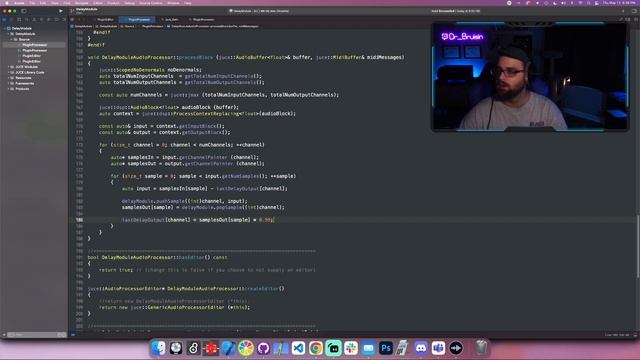 ? Audio Plugin Dev | Delay DSP Module Full Stream! смотреть онлайн